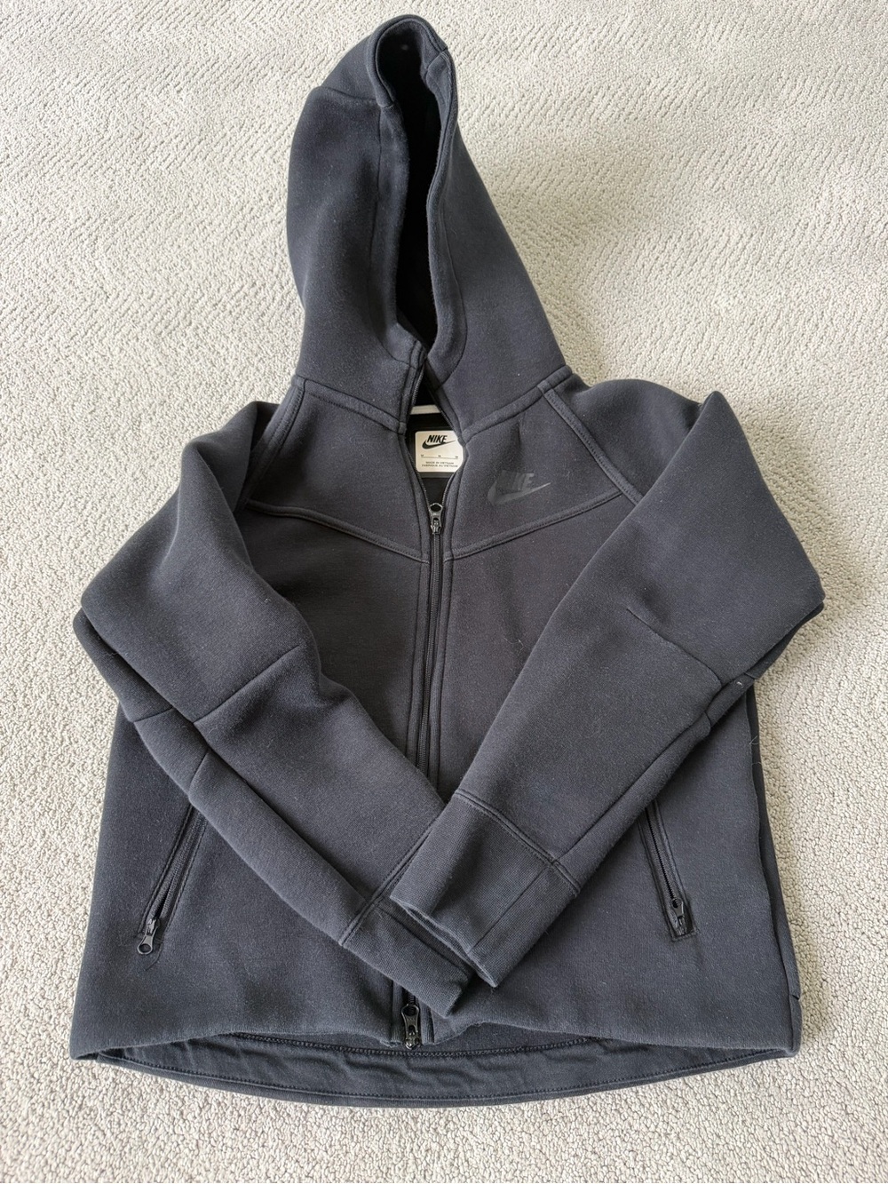 Nike Boy’s Tech Fleece Black size M